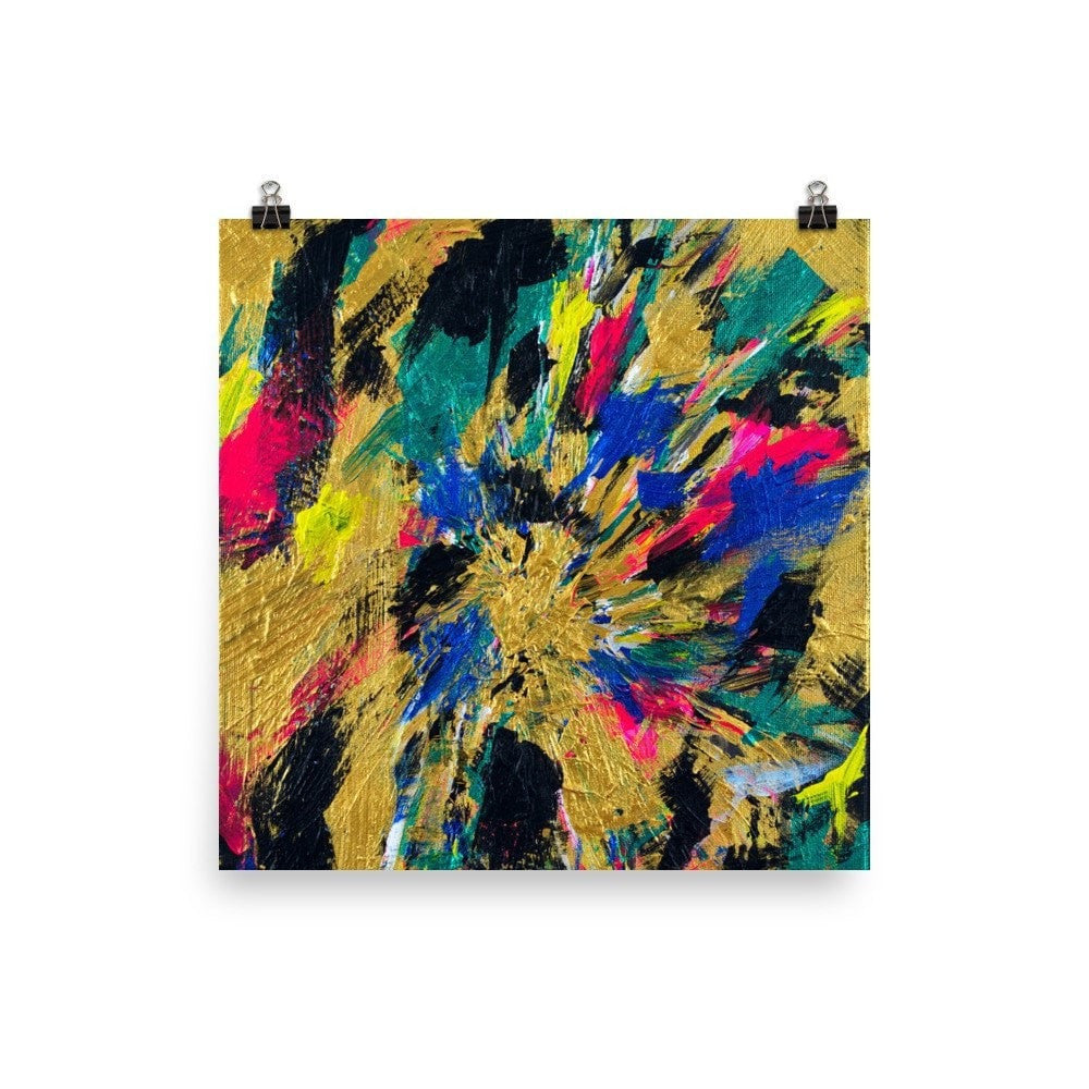 No Name. Enhanced Matte Paper Poster Abstract Deep
