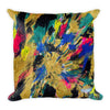 No Name. Square Pillow Abstract Deep