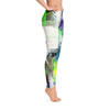 Please Stay. Ankle Length Leggings Abstract Deep