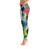 Please Stay. Ankle Length Leggings Abstract Deep