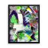 Please Stay. Enhanced Matte Paper Framed Poster Abstract Deep