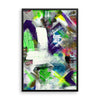 Please Stay. Enhanced Matte Paper Framed Poster Abstract Deep