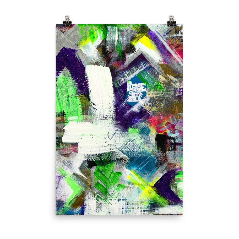 Please Stay. Premium Luster Photo Paper Poster Abstract Deep