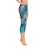 Plenty Of Time. Not Enough Time. Capri Leggings Abstract Deep