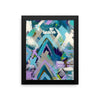 Plenty Of Time. Not Enough Time. Enhanced Matte Paper Framed Poster Abstract Deep