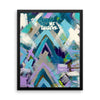 Plenty Of Time. Not Enough Time. Enhanced Matte Paper Framed Poster Abstract Deep