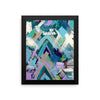 Plenty Of Time. Not Enough Time. Premium Luster Photo Paper Framed Poster Abstract Deep
