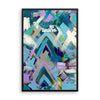 Plenty Of Time. Not Enough Time. Premium Luster Photo Paper Framed Poster Abstract Deep