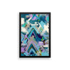 Plenty Of Time. Not Enough Time. Premium Luster Photo Paper Framed Poster Abstract Deep