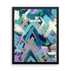 Plenty Of Time. Not Enough Time. Premium Luster Photo Paper Framed Poster Abstract Deep
