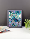 Plenty Of Time. Not Enough Time. Premium Luster Photo Paper Framed Poster Abstract Deep