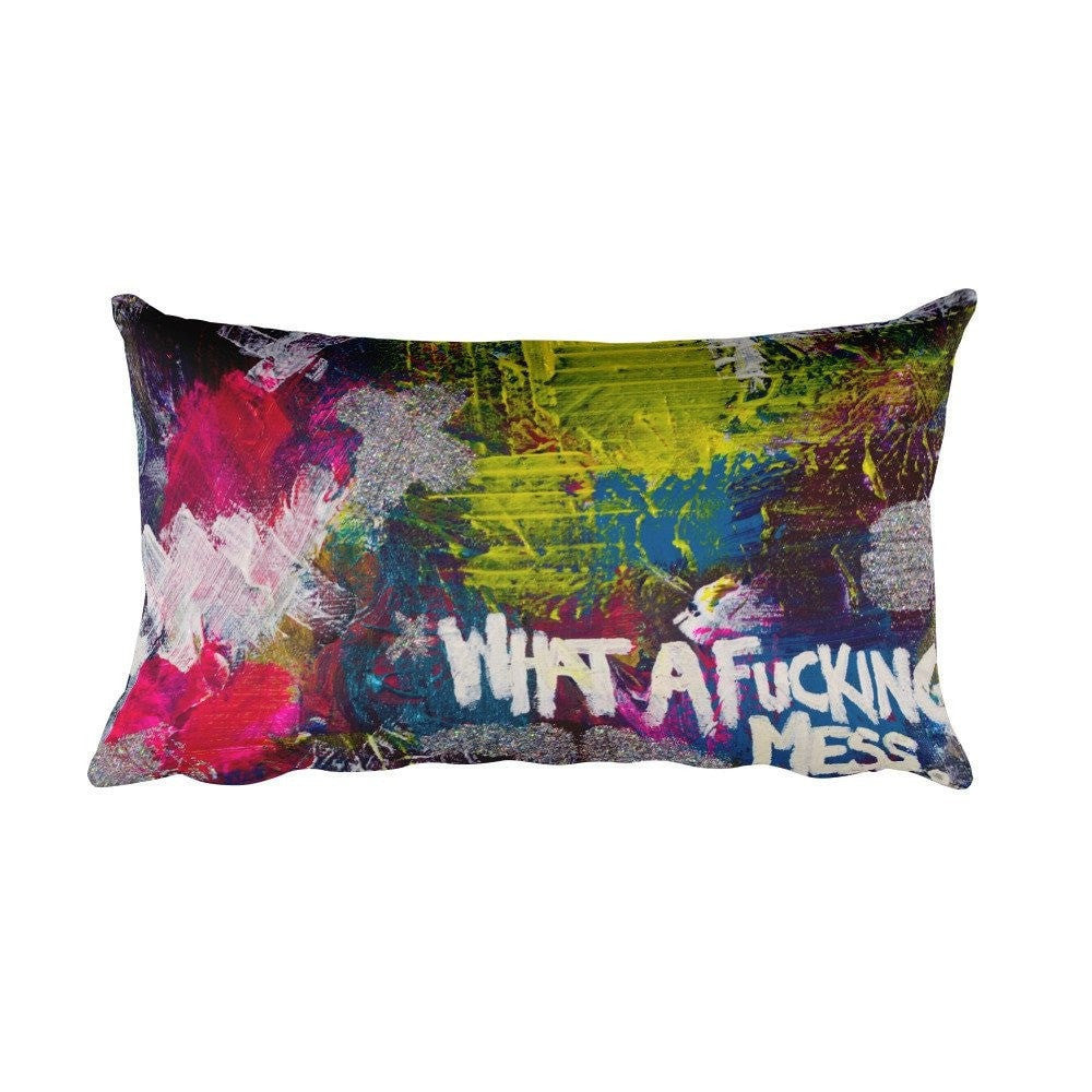 Rectangular Pillow Abstract Deep