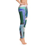 Right Is Right. Ankle Length Leggings Abstract Deep
