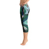 Right Is Right. Capri Leggings Abstract Deep