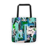Right Is Right. Classic Tote Abstract Deep