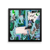 Right Is Right. Premium Luster Photo Paper Framed Poster Abstract Deep