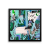 Right Is Right. Premium Luster Photo Paper Framed Poster Abstract Deep