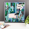 Right Is Right. Premium Luster Photo Paper Framed Poster Abstract Deep