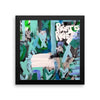 Right Is Right. Premium Luster Photo Paper Framed Poster Abstract Deep