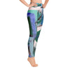 Right Is Right. Yoga Leggings Abstract Deep