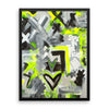 Stay In The Fight.  Enhanced Matte Paper Framed Poster Abstract Deep