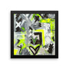 Stay In The Fight.  Enhanced Matte Paper Framed Poster Abstract Deep
