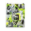 Stay In The Fight. Enhanced Matte Paper Poster Abstract Deep