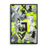 Stay In The Fight. Premium Luster Photo Paper Framed Poster Abstract Deep