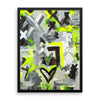 Stay In The Fight. Premium Luster Photo Paper Framed Poster Abstract Deep