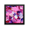 These Days.  Enhanced Matte Paper Framed Poster Abstract Deep