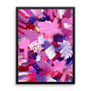 These Days.  Enhanced Matte Paper Framed Poster Abstract Deep