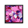 These Days.  Enhanced Matte Paper Framed Poster Abstract Deep