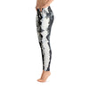 Up. Ankle Length Leggings Abstract Deep
