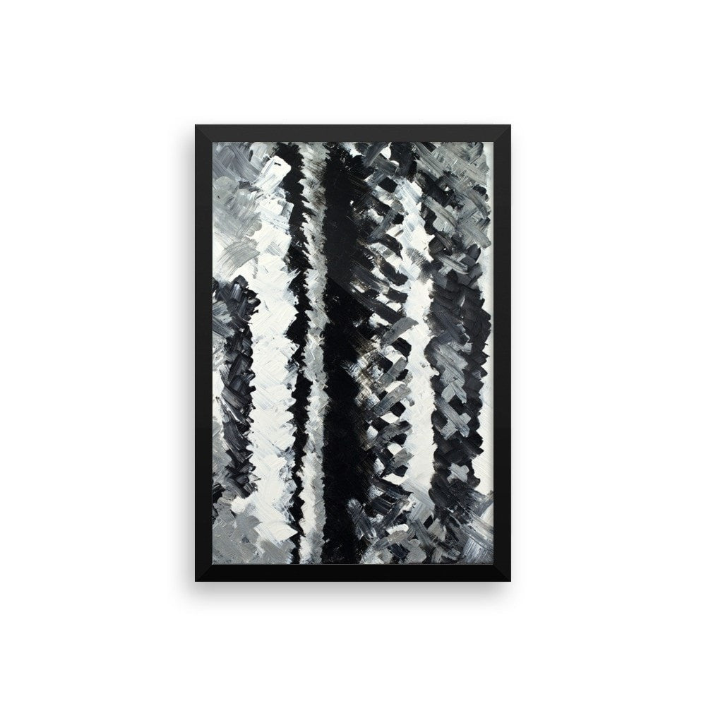 Up. Premium Luster Photo Paper Framed Poster Abstract Deep