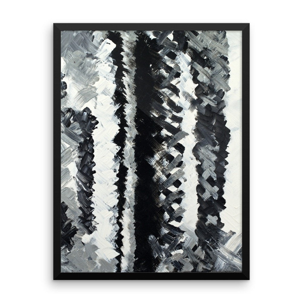 Up. Premium Luster Photo Paper Framed Poster Abstract Deep