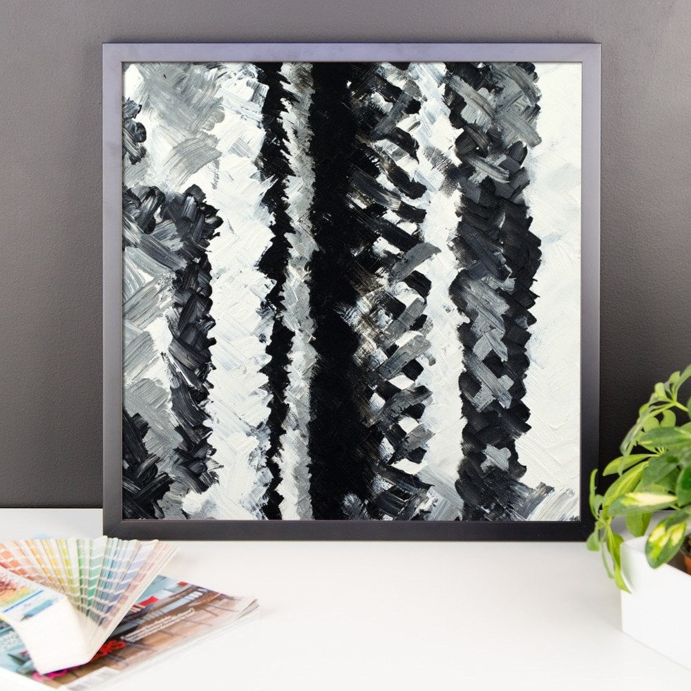 Up. Premium Luster Photo Paper Framed Poster Abstract Deep