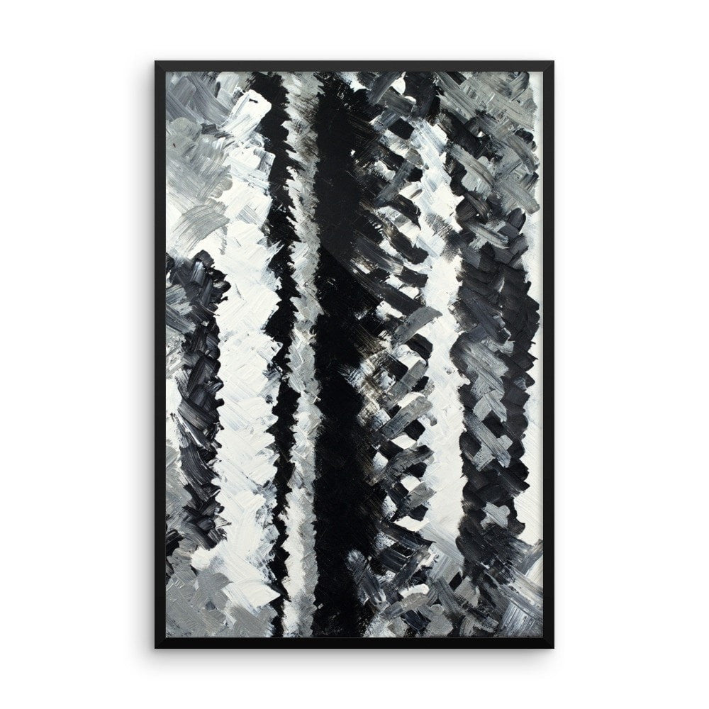 Up. Premium Luster Photo Paper Framed Poster Abstract Deep
