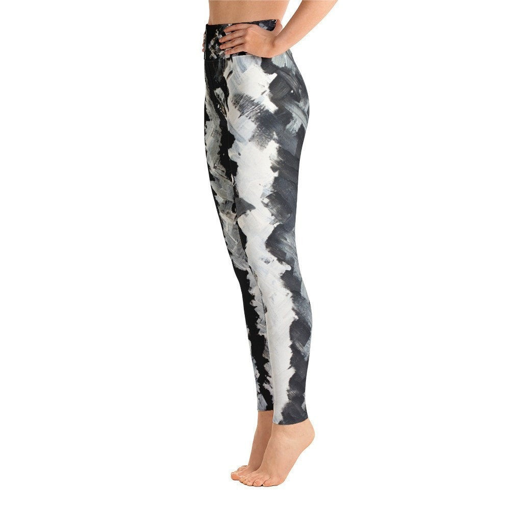 Up. Yoga Leggings Abstract Deep