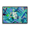 What More Can I Do. Enhanced Matte Paper Framed Poster Abstract Deep