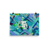 What More Can I Do. Enhanced Matte Paper Poster Abstract Deep