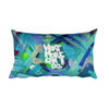 What More Can I Do. Rectangular Pillow Abstract Deep